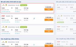 Giá vé máy bay dịp lễ 30-4 cập nhật mới nhất