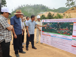 Đoàn giám sát số 9 HĐND tỉnh làm việc với UBND huyện M’Drắk về chuyển mục đích sử dụng rừng của dự án cao tốc