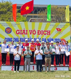 Giải vô địch cung thủ xuất sắc quốc gia năm 2024: Đắk Lắk đoạt 4 huy chương các loại