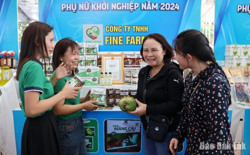 Trưng bày hơn 200 sản phẩm của phụ nữ khởi nghiệp