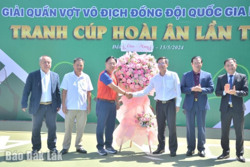 Khởi tranh Giải quần vợt vô địch đồng đội quốc gia năm 2024
