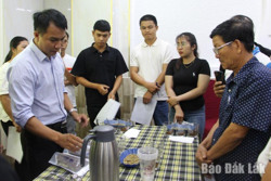 Tập huấn kỹ thuật rang xay và chế biến cà phê cho thành viên các hợp tác xã