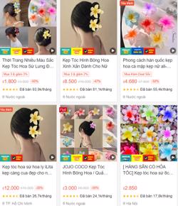 Bán kẹp tóc vài ngàn đồng, chủ shop bỏ túi bạc tỉ