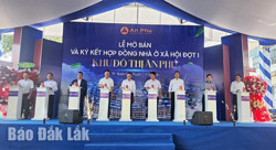 TP. Buôn Ma Thuột: Mở bán 100 căn nhà ở xã hội đầu tiên