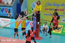 Giải Bóng chuyền nữ quốc tế “Cúp VTV9 – Bình Điền” lần thứ XIV – 2024: Đánh bại chủ giải, LPBank Ninh Bình vào chung kết