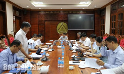 Thường trực HĐND tỉnh họp liên tịch chuẩn bị Kỳ họp thứ Tám, HĐND tỉnh khóa X