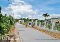 Huyện Cư Kuin: Phát huy các nguồn lực xây dựng nông thôn mới