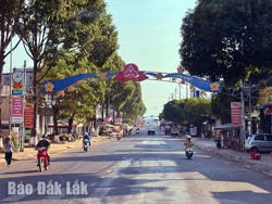 Thị trấn Buôn Trấp: Huy động nguồn lực xây dựng đô thị đạt chuẩn văn minh