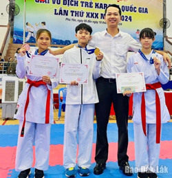 Giải vô địch trẻ karate quốc gia lần thứ XXX năm 2024: Đắk Lắk đoạt 9 huy chương