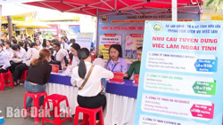 Tập trung giải quyết việc làm cho người lao động