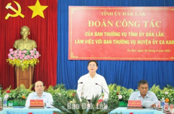 Xây dựng huyện Ea Kar trở thành trung tâm tiểu vùng phía Đông của tỉnh