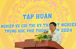 Tập huấn nghiệp vụ coi thi tốt nghiệp THPT năm 2024