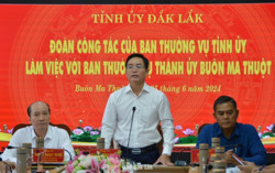 Tiếp tục thực hiện có hiệu quả các nhiệm vụ xây dựng, phát triển TP. Buôn Ma Thuột đến năm 2030, tầm nhìn đến năm 2045