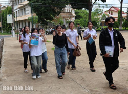 1.800 thí sinh tham dự Kỳ thi đánh giá năng lực của Đại học Quốc gia TP. Hồ Chí Minh tại Đắk Lắk