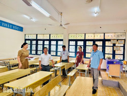 Kiểm tra công tác chuẩn bị cho Kỳ thi tuyển sinh vào lớp 10 THPT năm học 2024 – 2025