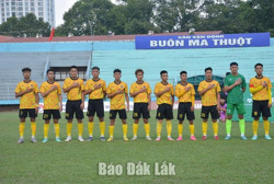 Giải hạng Nhì quốc gia 2024: Câu lạc bộ Bóng đá Đắk Lắk rớt xuống vị trí thứ 5