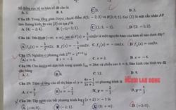 Bằng chứng nhiều mã đề thi môn toán THPT ở Đắk Lắk bị lỗi nghiêm trọng