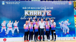 Giải karate các câu lạc bộ quốc gia 2024: Đắk Lắk đoạt 7 huy chương các loại