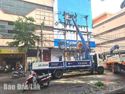 Bảo đảm an toàn lưới điện mùa mưa bão
