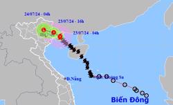 Bão số 2 giật cấp 11 đang áp sát Quảng Ninh - Hải Phòng