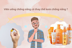 Viên uống có thay thế được kem chống nắng?