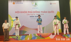 96 vận động viên Đắk Lắk bước vào tranh tài ở Hội khỏe Phù Đổng toàn quốc