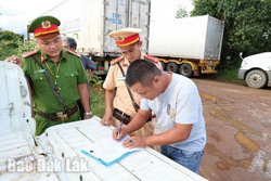 Huyện Krông Pắc: Nỗ lực bảo đảm an toàn giao thông trên Quốc lộ 26