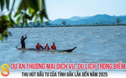  8 Dự án thương mại dịch vụ, du lịch trọng điểm thu hút đầu tư của tỉnh Đắk Lắk đến năm 2025