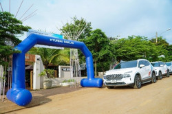 RỘN RÀNG SỰ KIỆN TRƯNG BÀY & LÁI THỬ CỦA HYUNDAI TẠI KRÔNG PẮC