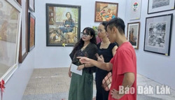 Đắk Lắk có 27 tác phẩm trưng bày tại Triển lãm Mỹ thuật khu vực V năm 2024