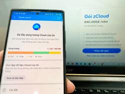 Zalo âm thầm giảm một nửa dung lượng lưu trữ miễn phí