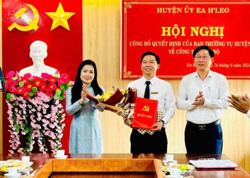 Đồng chí Phan Thanh Tùng giữ chức Phó Chủ nhiệm Ủy ban Kiểm tra Huyện ủy Ea H’leo