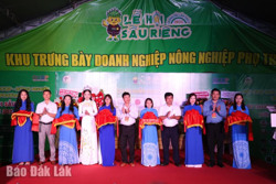 Khai mạc Hội chợ giới thiệu sản phẩm OCOP và nông nghiệp tiềm năng của địa phương