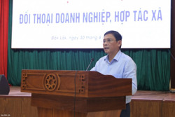 Lãnh đạo tỉnh đối thoại với 180 doanh nghiệp, hợp tác xã
