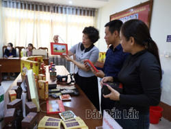 Có 25 sản phẩm tham gia phân hạng, đánh giá OCOP cấp tỉnh đợt II