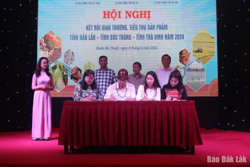 Kết nối cung cầu giữa tỉnh Đắk Lắk, Trà Vinh và Sóc Trăng