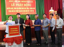 Huyện Ea H’leo: Hơn 1,33 tỷ đồng ủng hộ đồng bào bị thiệt hại do bão số 3