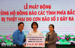 Ngành Giáo dục tỉnh: Hơn 577 triệu đồng ủng hộ đồng bào các tỉnh phía Bắc