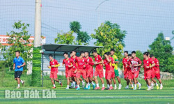 Câu lạc bộ Xổ số kiến thiết Đắk Lắk: Hướng đến mục tiêu bảo vệ ngôi vương