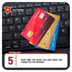 Cục An toàn thông tin cảnh báo chiêu trò đánh cắp tiền thẻ tín dụng khi mua hàng online