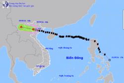 Bão số 3 suy yếu thành áp thấp nhiệt đới, nhiều nơi mưa lớn