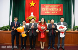 Ông Trần Văn Tuyến được bầu giữ chức Phó Chủ tịch UBND huyện Krông Pắc