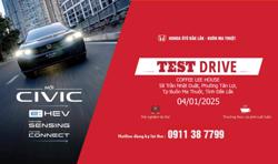 CHƯƠNG TRÌNH LÁI THỬ XE CÙNG HONDA ÔTÔ ĐẮK LẮK