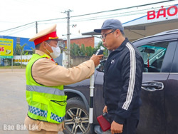 Chặn đà gia tăng vi phạm nồng độ cồn