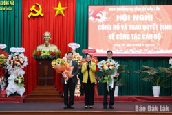 Đồng chí Nguyễn Hoàng Giang giữ chức vụ Bí thư Huyện ủy Krông Pắc