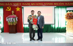 Đồng chí Trần Hồng Tiến được bổ nhiệm giữ chức vụ Giám đốc Sở Văn hóa, Thể thao và Du lịch