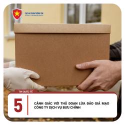 Thêm thủ đoạn giả danh công ty giao hàng, đổi tiền lẻ mùa Tết