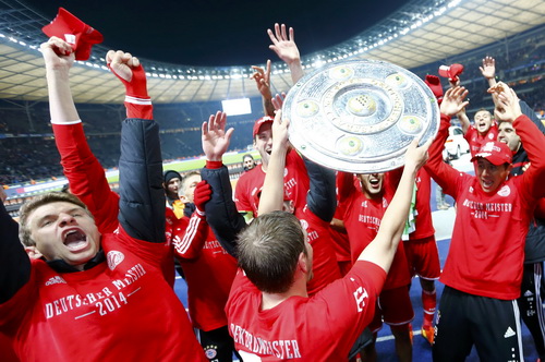 Bayern Munich giành ngôi vô địch Bundesliga 2013-2014 sớm trước 7 vòng đấu