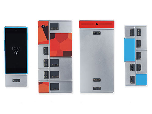 Những bản thử nghiệm đầu tiên của smartphone ARA với nhiều kích thước khung khác nhau Nguồn: WIRED