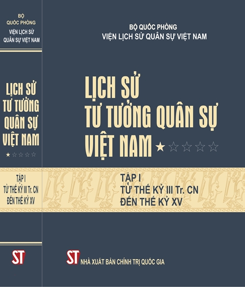 Bìa Lịch sử Tư tưởng quân sự Việt Nam